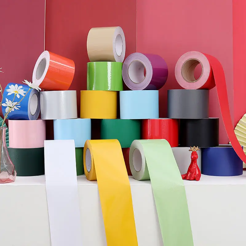 Solid Color Waistline Sticker Waterproof Waveguide Red Green Blue Skirting Board Decorative Wallpaper Door Frame Instant Sticker 
Solid Color Waistline Sticker Waterproof Waveguide Red Green Blue Skirting Board Decorative Wallpaper Door Frame Instant Sticker