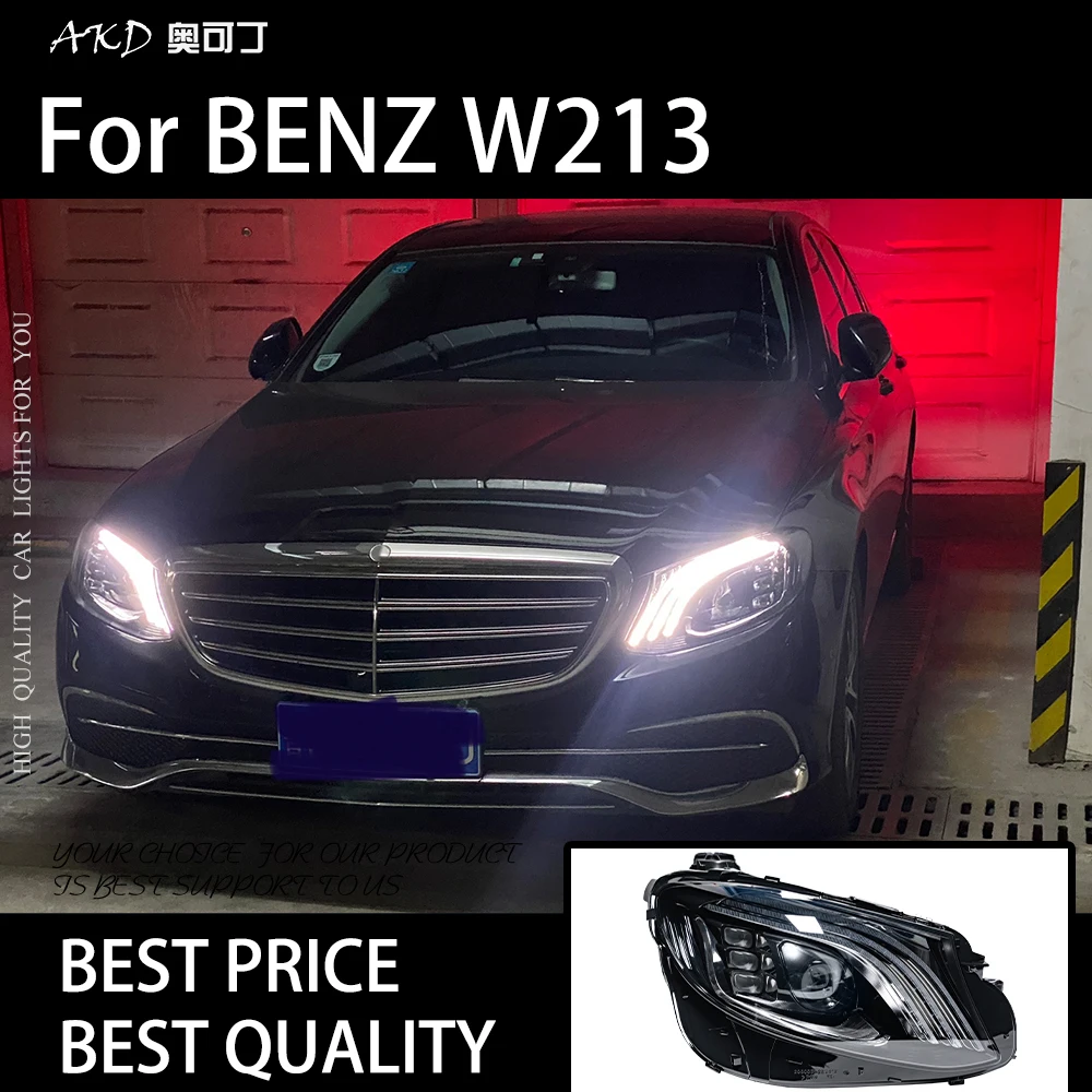 Фара AKD для BENZ W213 Светодиодная фара 2016-2021 Фары E200 E260 E300 DRL Поворотник дальнего света Объектив проектора Angel Eye
Фара AKD для BENZ W213 Светодиодная фара 2016-2021 Фары E200 E260 E300 DRL Поворотник дальнего света Объектив проектора Angel Eye
