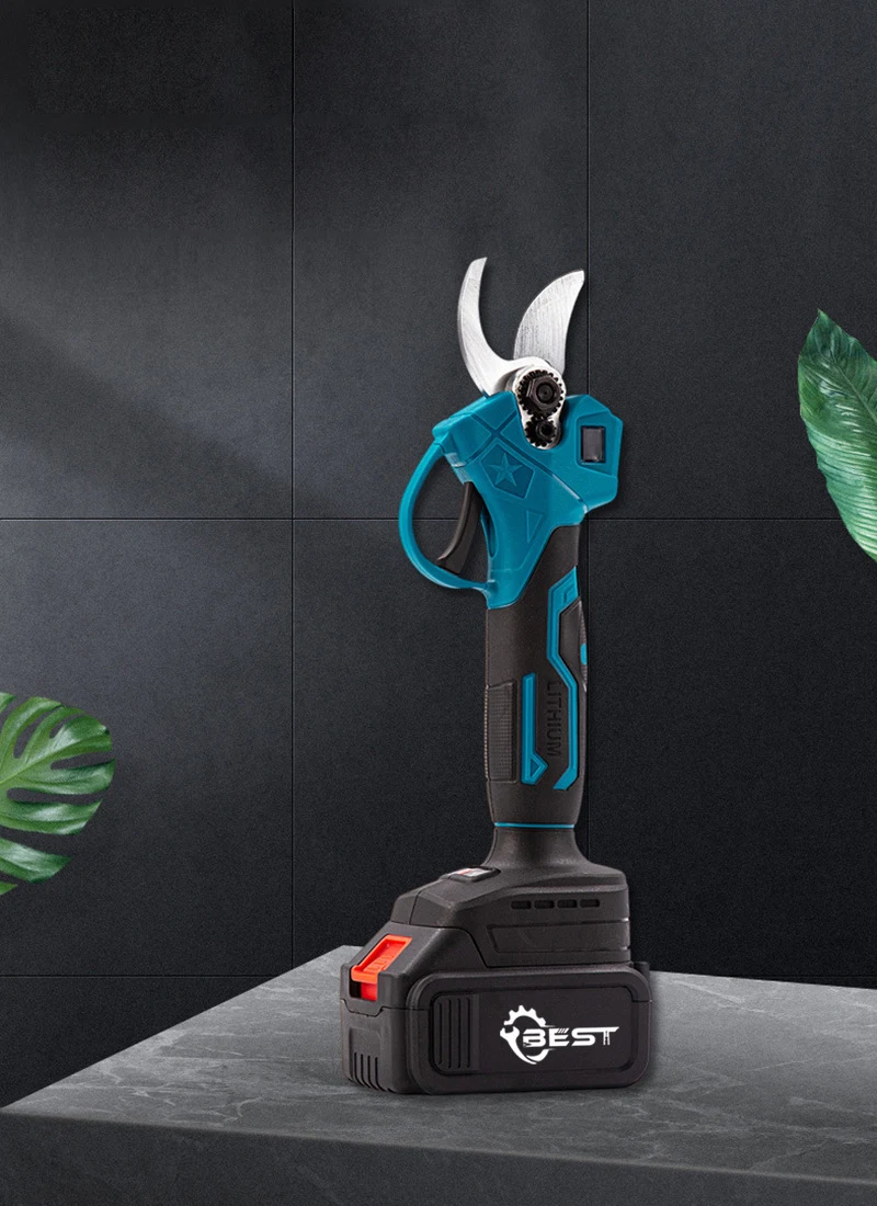 30MM Electric Pruning Shears Professional Cordless Electric Pruning Battery Powered Tree Branch Pruner Electric Garden Scissors
30MM Electric Pruning Shears Professional Cordless Electric Pruning Battery Powered Tree Branch Pruner Electric Garden Scissors