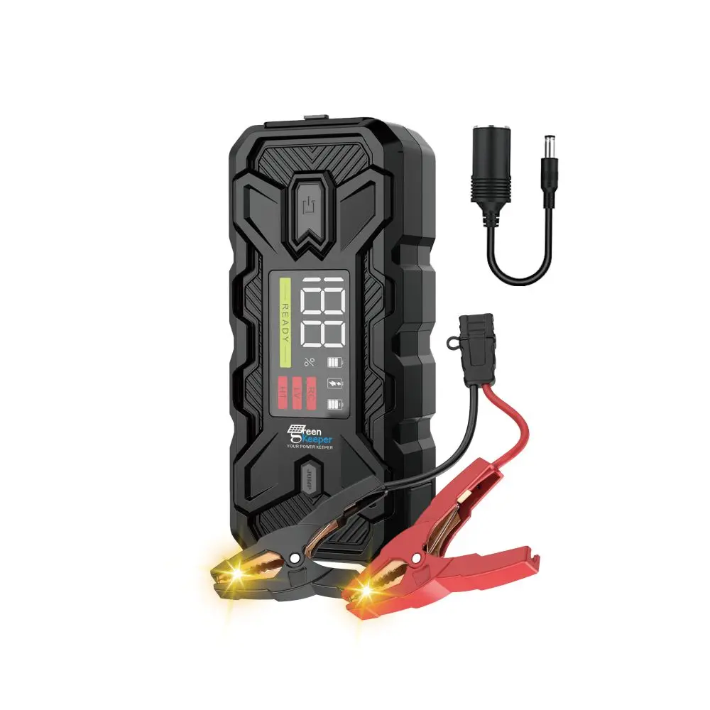 Green Keeper 3000A Fit Extreme Temperatures Portable Jump Starter For Vehicles Truck Car
Green Keeper 3000A Fit Extreme Temperatures Portable Jump Starter For Vehicles Truck Car