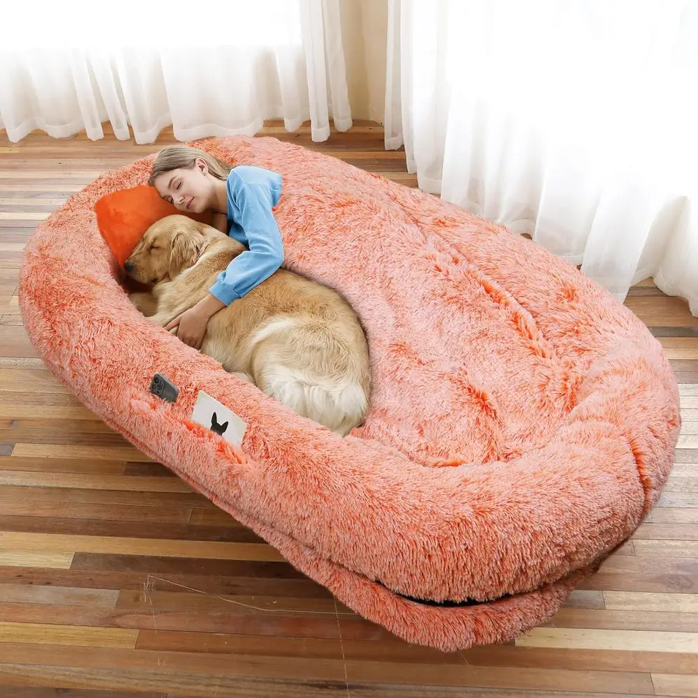 Human Dog Bed, 71''x45''x12'' Size its You and Pets, Washable aux ur Pet Bed or People Doze O, Napping Orthopedic Dog Bed, Prese
Human Dog Bed, 71''x45''x12'' Size its You and Pets, Washable aux ur Pet Bed or People Doze O, Napping Orthopedic Dog Bed, Prese