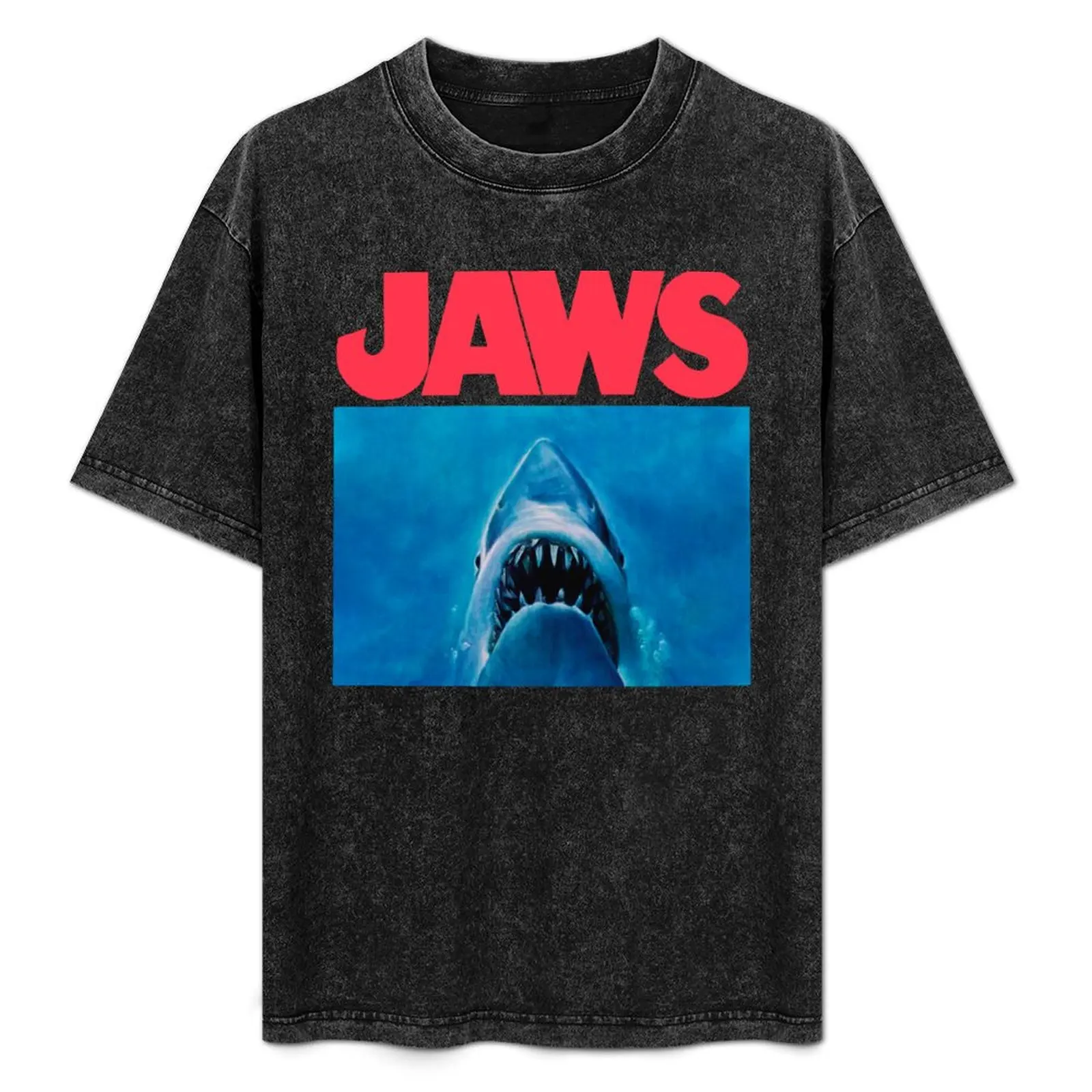 Jaws Classic Movie Poster Detailed T-Shirt Basic Simple Casual Short Sleeve Tee
Jaws Classic Movie Poster Detailed T-Shirt Basic Simple Casual Short Sleeve Tee