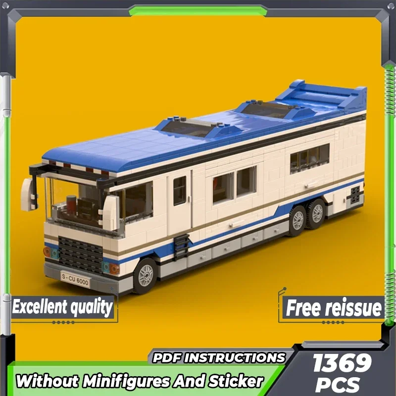 City Commuting Vehicle Model Moc Building Bricks Luxury Motorhome Technology Modular Blocks Gift Christmas Toy DIY Sets Assembly
City Commuting Vehicle Model Moc Building Bricks Luxury Motorhome Technology Modular Blocks Gift Christmas Toy DIY Sets Assembly