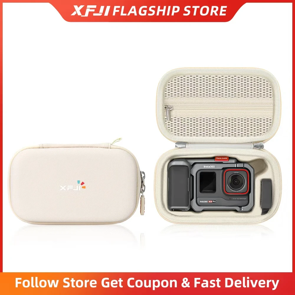 XFJI Carrying Bag for Insta360 Ace Pro 2/ACE Pro Xplore Bundle Kit Hard Travel Storage Case Camera Accessories (Only Case)
XFJI Carrying Bag for Insta360 Ace Pro 2/ACE Pro Xplore Bundle Kit Hard Travel Storage Case Camera Accessories (Only Case)