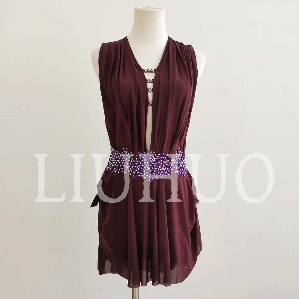 LIUHUO Purple Lyrical Dancing Dress for Performance Pole Costume Factory Customize JC434
LIUHUO Purple Lyrical Dancing Dress for Performance Pole Costume Factory Customize JC434
