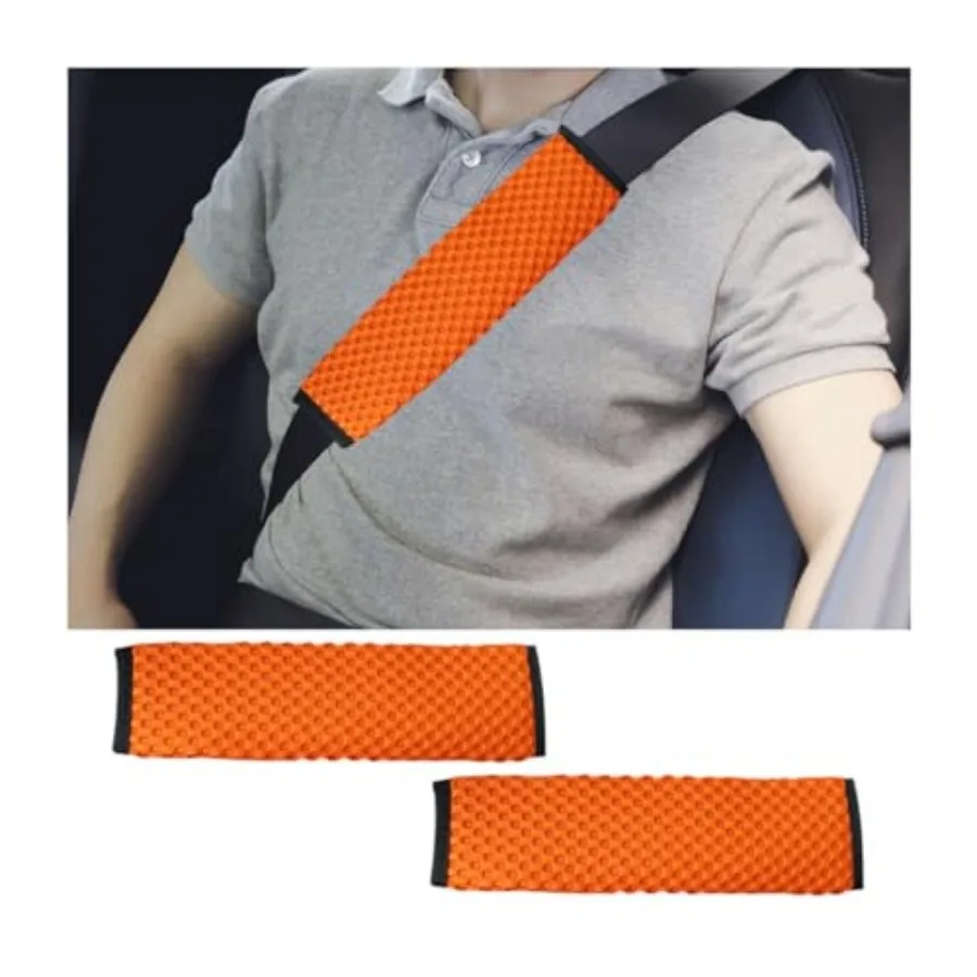 2Pcs Car Seat Belt Covers, Mesh Universal Seatbelt Shoulder Strap Protector, Breathable Auto Seat Belt Pads Cover, Harness Cush
2Pcs Car Seat Belt Covers, Mesh Universal Seatbelt Shoulder Strap Protector, Breathable Auto Seat Belt Pads Cover, Harness Cush