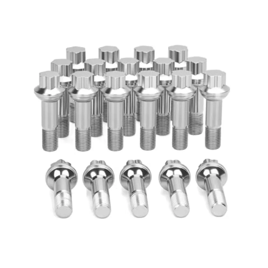14x1.5 Lug Bolt for Mercedes-Benz ML350 ML500 GLC300 GLK350, 14mmx1.5 Wheel Lug Bolt OEM Factory Wheel for CL500 GL450 W215 E35
14x1.5 Lug Bolt for Mercedes-Benz ML350 ML500 GLC300 GLK350, 14mmx1.5 Wheel Lug Bolt OEM Factory Wheel for CL500 GL450 W215 E35