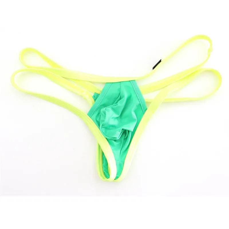 Men's Ice Silk Color Block G-String Thong Low Waist Double Thin Strap U-Pouch High Elastic Breathable Sexy Underwear
Men's Ice Silk Color Block G-String Thong Low Waist Double Thin Strap U-Pouch High Elastic Breathable Sexy Underwear