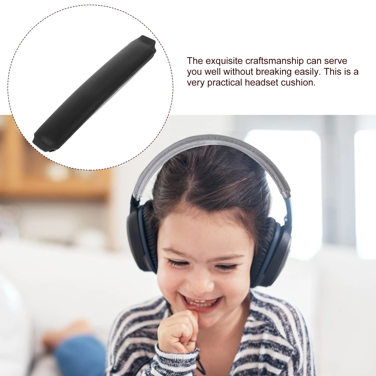 Headband Pad For Headphone Pu Replacement Cushion Soft Elastic Washable Headset Accessory Compatible With Qc25
Headband Pad For Headphone Pu Replacement Cushion Soft Elastic Washable Headset Accessory Compatible With Qc25