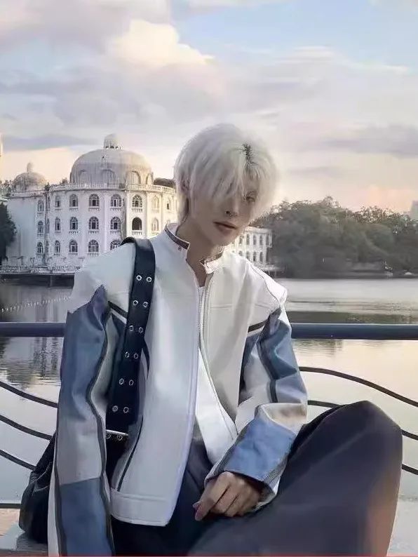 Американский ретро джет из искусственной кожи, мужской свободный повседневный гоночный костюм, уличный мотоциклетный джет, молодежный Vitali Wind
Американский ретро джет из искусственной кожи, мужской свободный повседневный гоночный костюм, уличный мотоциклетный джет, молодежный Vitali Wind