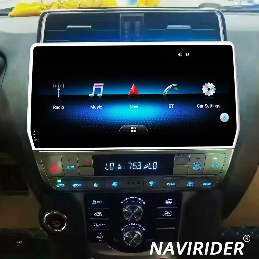12.3-дюймовая автомобильная магнитола для Toyota Prado 2018 с CarPlay, мультимедийный проигрыватель, 4G+Wi-Fi, GPS-навигация, Android 15, встроенный экран 360° HU
12.3-дюймовая автомобильная магнитола для Toyota Prado 2018 с CarPlay, мультимедийный проигрыватель, 4G+Wi-Fi, GPS-навигация, Android 15, встроенный экран 360° HU