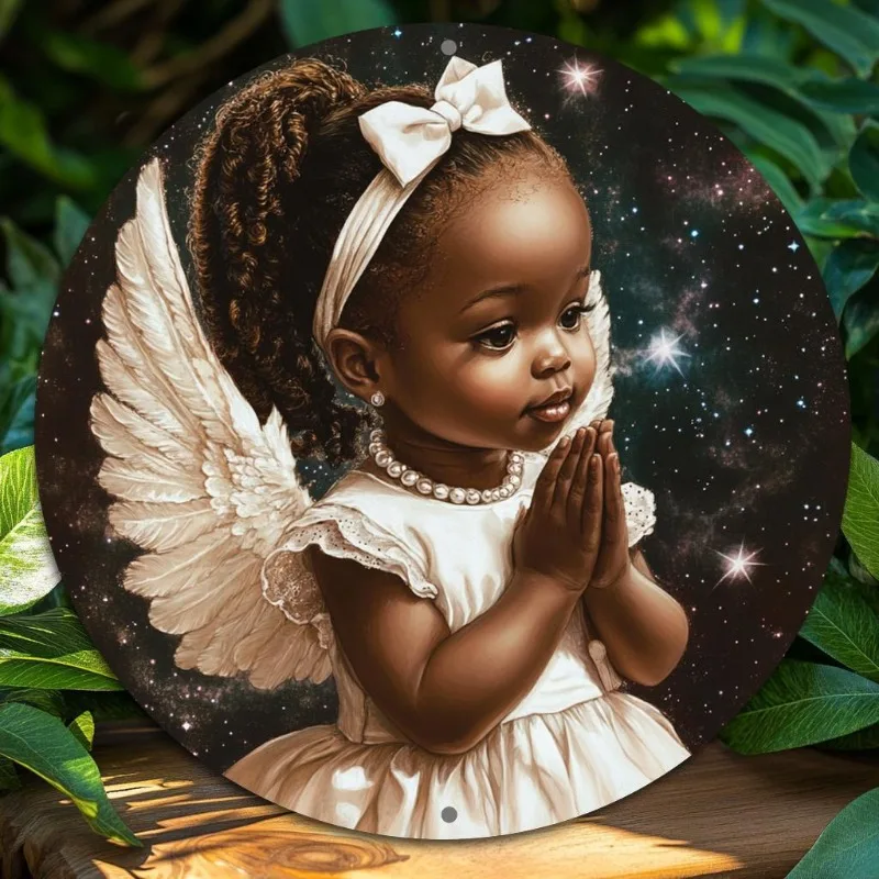 Charming Angel Girl Round Aluminum Sign, Perfect for Home, Office & Party Decor, Ideal Valentine's Day or Holiday Gift
Charming Angel Girl Round Aluminum Sign, Perfect for Home, Office & Party Decor, Ideal Valentine's Day or Holiday Gift