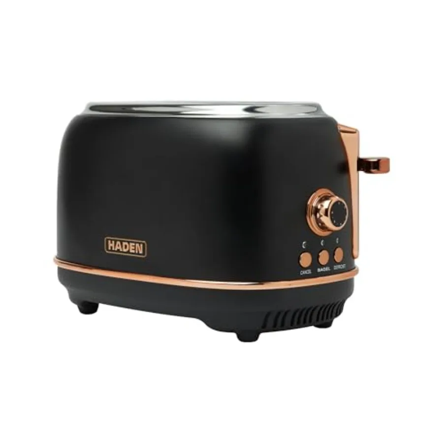2 Slice Wide Slot Stainless Steel Toaster with Adjustable Browning Control Non-Slip Feet in Black Copper for Home Kitchen Use
2 Slice Wide Slot Stainless Steel Toaster with Adjustable Browning Control Non-Slip Feet in Black Copper for Home Kitchen Use