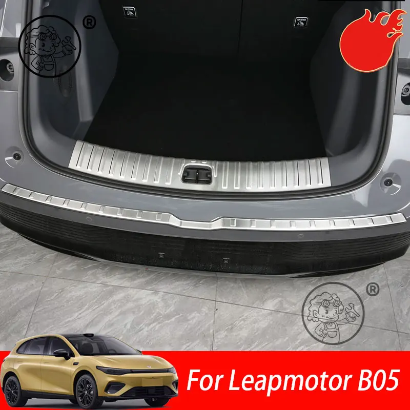For Leapmotor B05 2026 2027 Car Styling Trunk ABS Carbon fiber Stainless steel Threshold Strip Tailgate Anti Kick Accessories
For Leapmotor B05 2026 2027 Car Styling Trunk ABS Carbon fiber Stainless steel Threshold Strip Tailgate Anti Kick Accessories