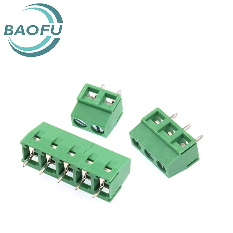 10pcs KF127 green terminal block 5.0mm spacing 2P 3P can be spliced PCB screw type 300V/10A
10pcs KF127 green terminal block 5.0mm spacing 2P 3P can be spliced PCB screw type 300V/10A