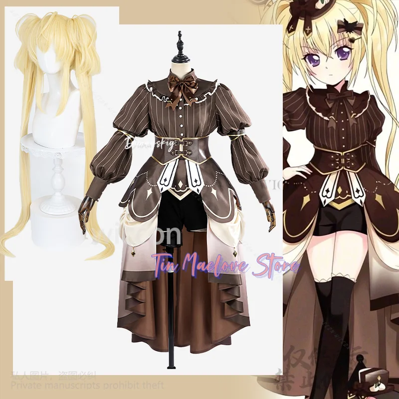 Utau Tsukiyomi Anime Shugo Chara Cosplay Costume kawaii Lolita Dress Hat For Jirai Kei Girls Woman Uniform Wig Set Customized
Utau Tsukiyomi Anime Shugo Chara Cosplay Costume kawaii Lolita Dress Hat For Jirai Kei Girls Woman Uniform Wig Set Customized
