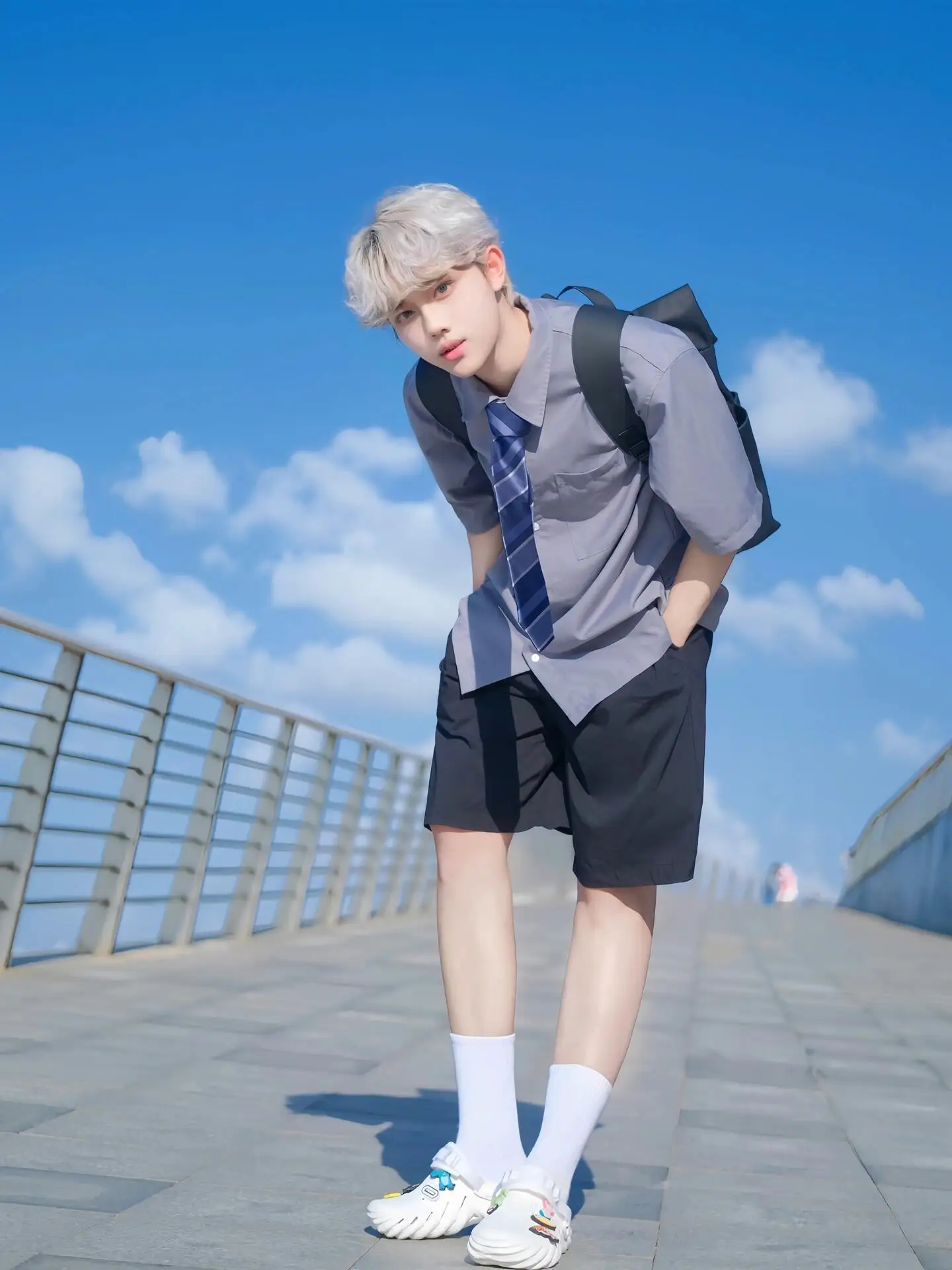 Youthful Black Short Straight Leg Pants mid Waist School Uniform Trousers Pure Color Four-Fifths Length Casual Summer Shorts
Youthful Black Short Straight Leg Pants mid Waist School Uniform Trousers Pure Color Four-Fifths Length Casual Summer Shorts