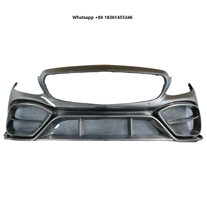 For W205 C Class Half Carbon Body Kit Hight Quality IMP Style Carbon Fiber Front Bumper
For W205 C Class Half Carbon Body Kit Hight Quality IMP Style Carbon Fiber Front Bumper