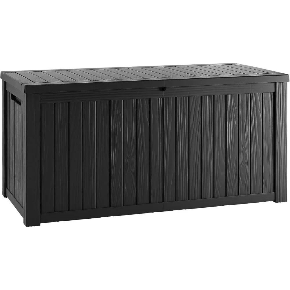 180 Gallon Lockable Resin Deck Box, Waterproof Outdoor Storage Box for Patio Furniture, Garden Tools, Pool Accessories,
180 Gallon Lockable Resin Deck Box, Waterproof Outdoor Storage Box for Patio Furniture, Garden Tools, Pool Accessories,
