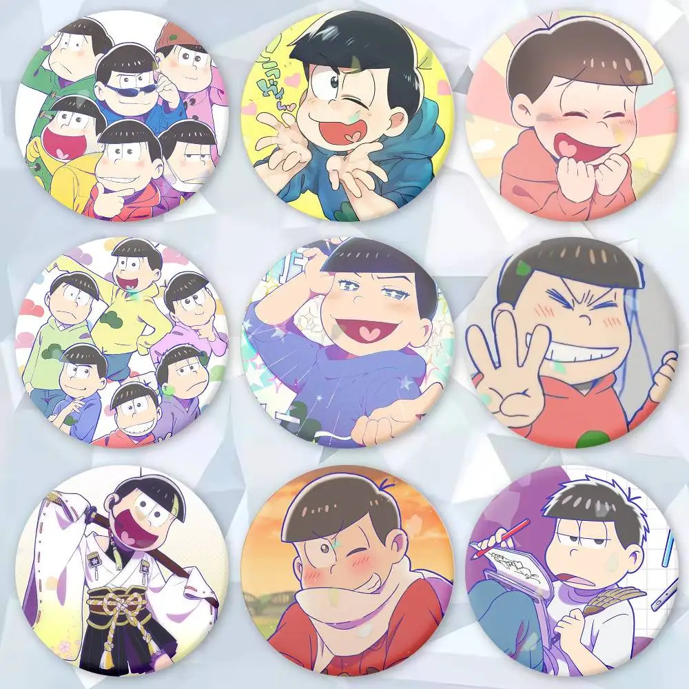 Anime Mr Osomatsu line Anime Button Pins Backpack Clothing Decor Brooch Badge Jewelry Gifts for Kids
Anime Mr Osomatsu line Anime Button Pins Backpack Clothing Decor Brooch Badge Jewelry Gifts for Kids