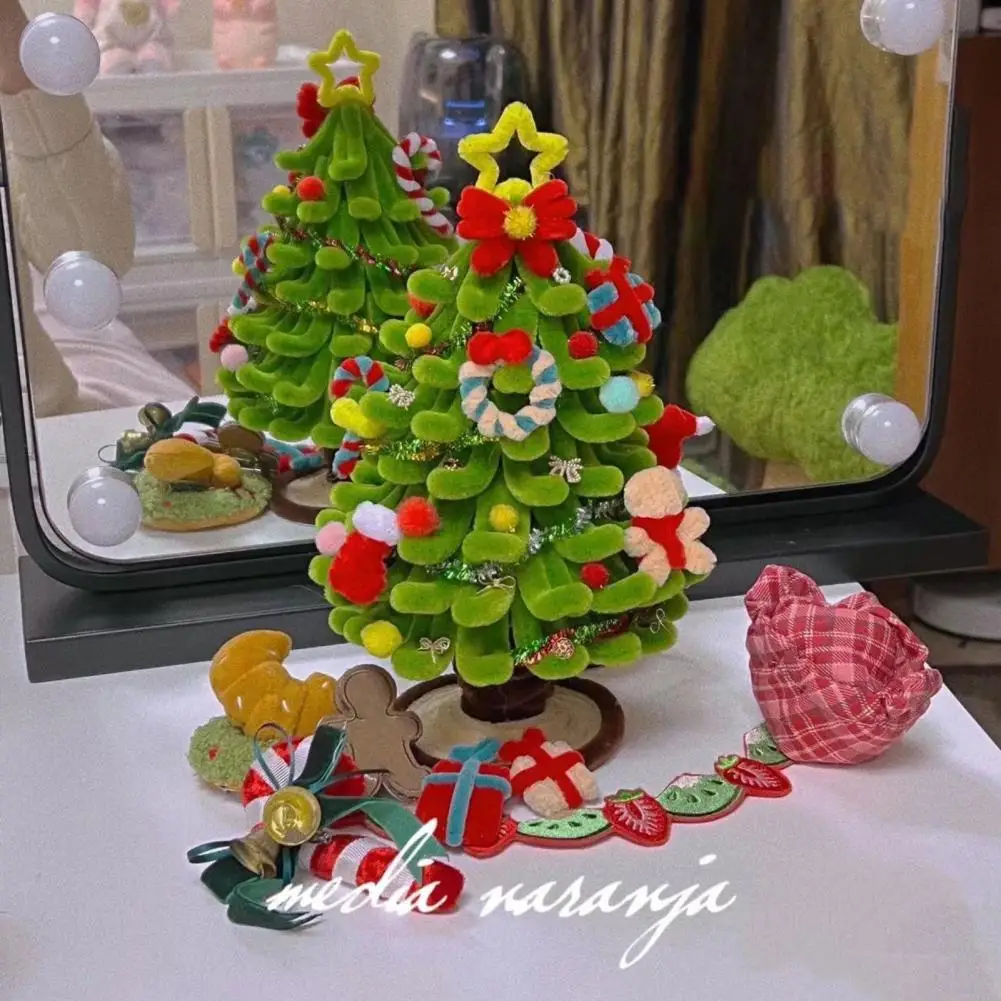 Christmas Tree Material Pack Chenille Stems Diy Christmas Crafts Colorful Plush Stems Twist Stick Xmas Tree Material for Festive
Christmas Tree Material Pack Chenille Stems Diy Christmas Crafts Colorful Plush Stems Twist Stick Xmas Tree Material for Festive