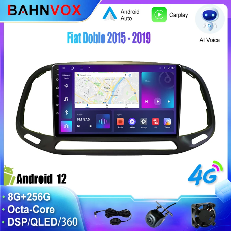 Android Car Radio GPS Navigation Multimedia Video Player for Fiat Doblo 2015 2019 Stereo Tape Recorder Screen Head Unit Carplay
Android Car Radio GPS Navigation Multimedia Video Player for Fiat Doblo 2015 2019 Stereo Tape Recorder Screen Head Unit Carplay