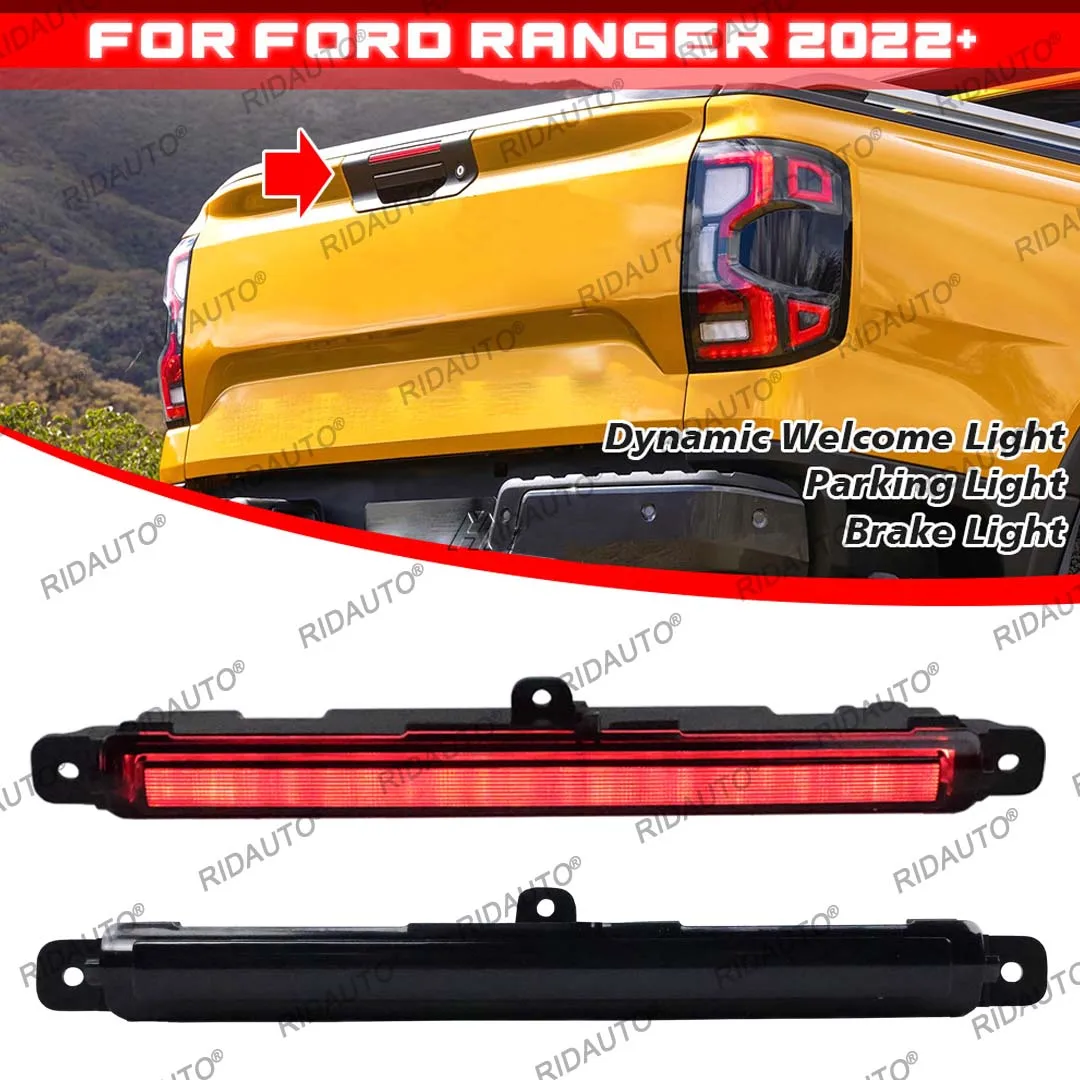 Rear Tailgate Lights For RANGER T9 2023-2025+ Third Brake Tail Lamp Tailgate High Level Rear Centre Brake Stop Signal Lights LED
Rear Tailgate Lights For RANGER T9 2023-2025+ Third Brake Tail Lamp Tailgate High Level Rear Centre Brake Stop Signal Lights LED