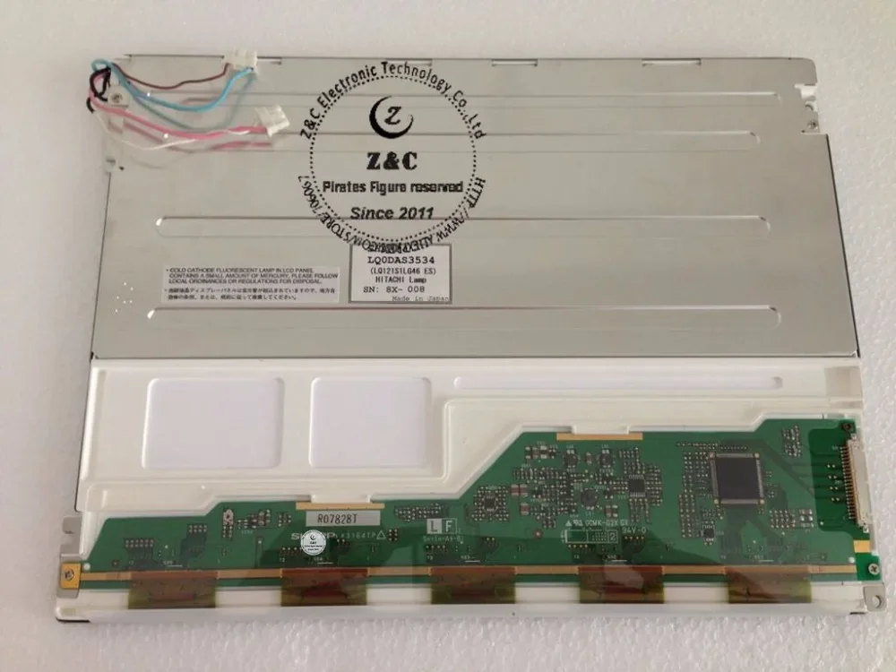 LQ121S1LG46 LQ0DAS3534 Оригинальный класс A + 12,1-дюймовый ЖК-экран 800*600 для промышленного оборудования для SHARP
LQ121S1LG46 LQ0DAS3534 Оригинальный класс A + 12,1-дюймовый ЖК-экран 800*600 для промышленного оборудования для SHARP