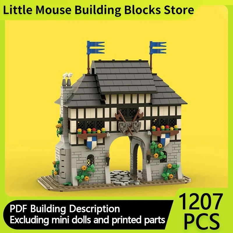Street View Model MOC Building Bricks Entrance To Medieval Villages Modular Technology Gifts Children Toys Suit Holiday Assemble
Street View Model MOC Building Bricks Entrance To Medieval Villages Modular Technology Gifts Children Toys Suit Holiday Assemble