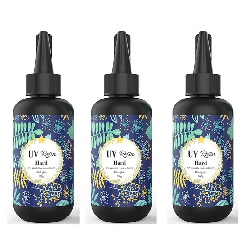 Multifunction 3X UV Resin - 100G Crystal Clear Hard Type Glue Ultraviolet Curing Epoxy Resin For DIY Jewelry Making, Craft Decor
Multifunction 3X UV Resin - 100G Crystal Clear Hard Type Glue Ultraviolet Curing Epoxy Resin For DIY Jewelry Making, Craft Decor