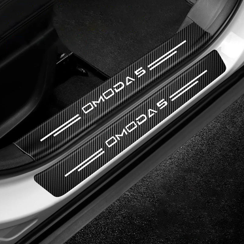 4PC Car Anti Scratch Threshold Strip Carbon Fiber Trunk Bumper Tape Stickers For Chery OMODA 5 S5 O5 E5 C5 Pro PHEV Accessories
4PC Car Anti Scratch Threshold Strip Carbon Fiber Trunk Bumper Tape Stickers For Chery OMODA 5 S5 O5 E5 C5 Pro PHEV Accessories