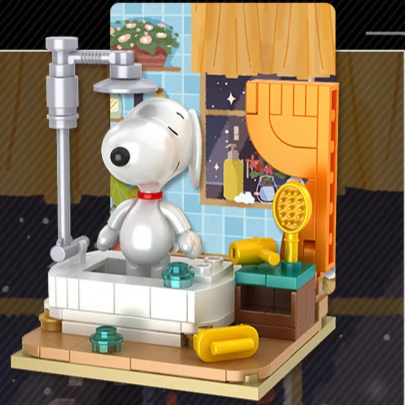 Genuine Snoopy Character Peripherals Building Blocks Assembly Blind Box Blind Box Cartoon Scene Toy Desktop Ornaments
Genuine Snoopy Character Peripherals Building Blocks Assembly Blind Box Blind Box Cartoon Scene Toy Desktop Ornaments