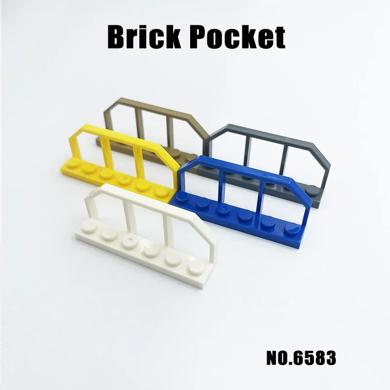 50pcs Part 6583 58494 Fence Plate Modified 1 x 6 End Building Model MOC DIY Building Block Bricks Educational Construction Toy
50pcs Part 6583 58494 Fence Plate Modified 1 x 6 End Building Model MOC DIY Building Block Bricks Educational Construction Toy