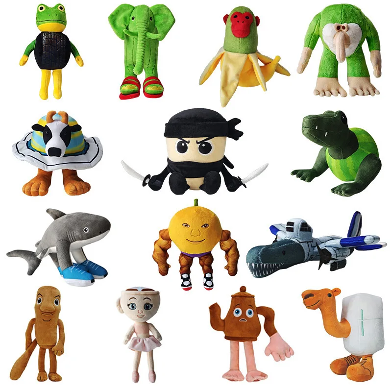 Новый Tung Tung Tung Sahur Tralalero Tralala Sharks плюшевые игрушки аниме периферийные мягкие куклы-подушки забавная игрушка детские подарки на день рождения
Новый Tung Tung Tung Sahur Tralalero Tralala Sharks плюшевые игрушки аниме периферийные мягкие куклы-подушки забавная игрушка детские подарки на день рождения