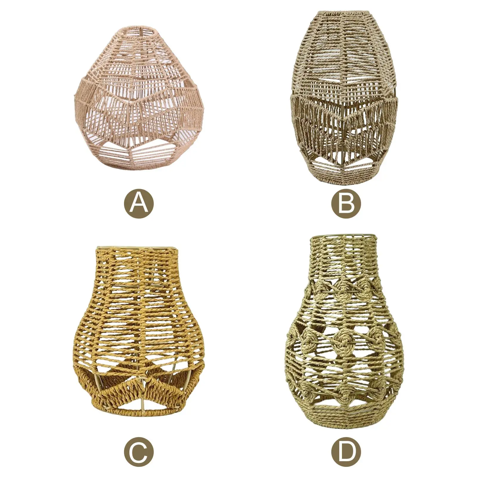 Boho Pendant Lamp Shade Paper Rope Rattan Ceiling Light Shade Handwoven Wicker
Boho Pendant Lamp Shade Paper Rope Rattan Ceiling Light Shade Handwoven Wicker