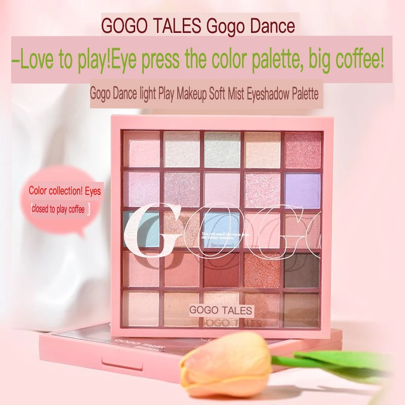 Gogo Dance 25-Color Eyeshadow Multi-Color Series Colorful Smoky Blue Green Student Stage Palette Daily Light Makeup For Women
Gogo Dance 25-Color Eyeshadow Multi-Color Series Colorful Smoky Blue Green Student Stage Palette Daily Light Makeup For Women