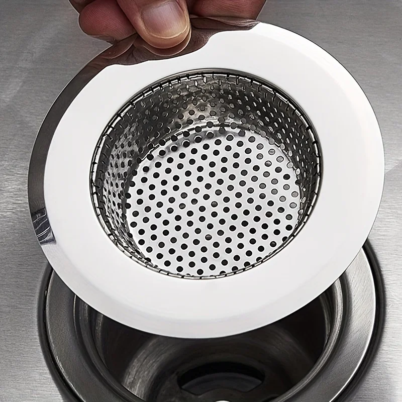 Stainless Steel Kitchen Sink Strainer: Large 4.5" Diameter, Perfect for Most Kitchen Sinks - 304 Stainless Steel
Stainless Steel Kitchen Sink Strainer: Large 4.5" Diameter, Perfect for Most Kitchen Sinks - 304 Stainless Steel