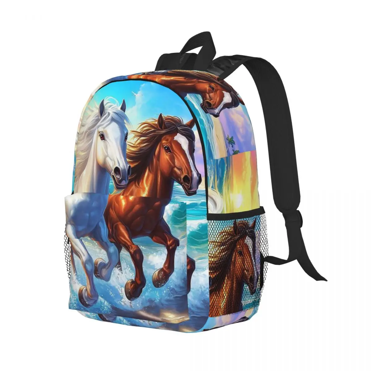 Horse Animal Mammal Painting Backpack Student Boys Girls BookBag Children School Bag Computer Shoulder Bags for Men Women
Horse Animal Mammal Painting Backpack Student Boys Girls BookBag Children School Bag Computer Shoulder Bags for Men Women