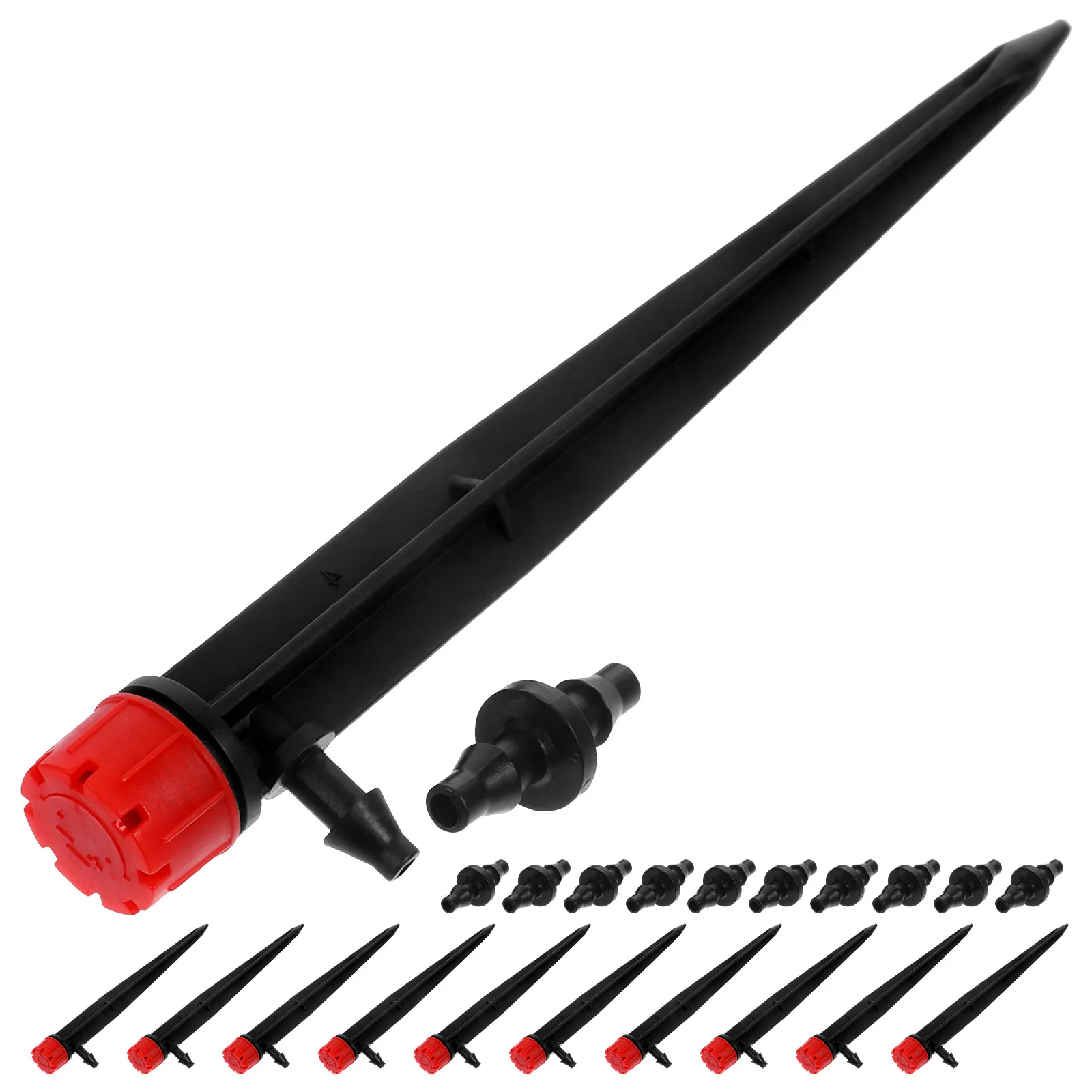 Drip Irrigation Emitters 8 Holes Adjustable Water Flow Sprinkler Dripper Fits 4 7 Pipes Garden Plants Watering Nozzle
Drip Irrigation Emitters 8 Holes Adjustable Water Flow Sprinkler Dripper Fits 4 7 Pipes Garden Plants Watering Nozzle