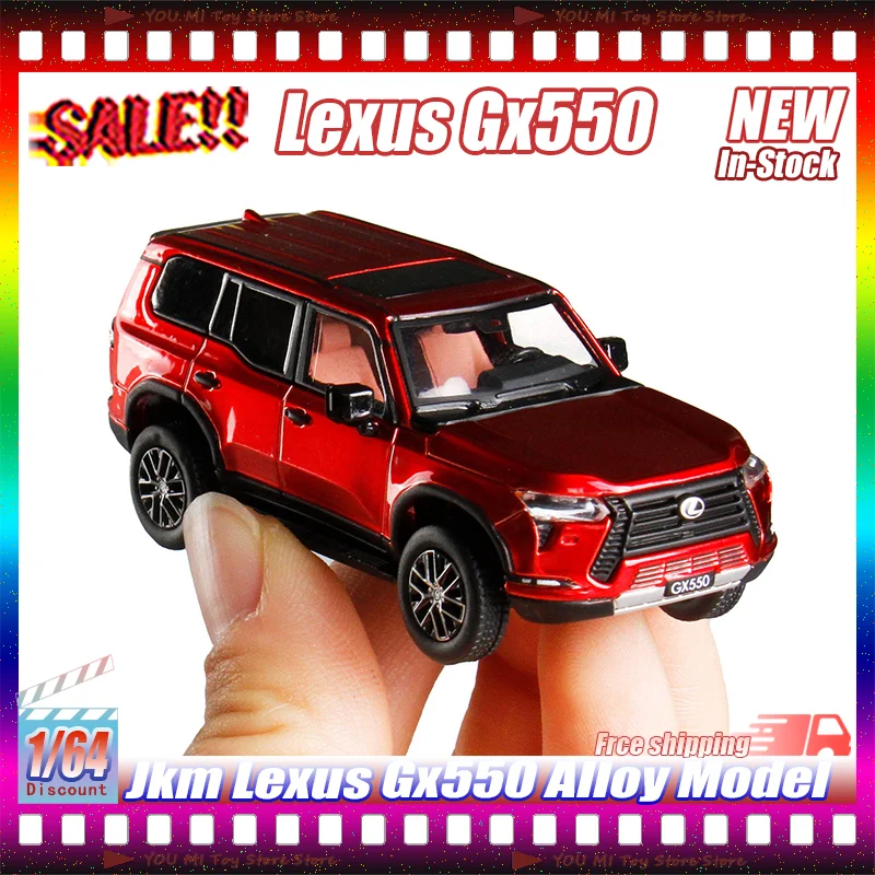 New 1:64 Jkm Lexus Gx550 Alloy Diecast Models Car Four Wheel Shock Absorption Off Road Suv For Collection Desktop Ornament Gifts
New 1:64 Jkm Lexus Gx550 Alloy Diecast Models Car Four Wheel Shock Absorption Off Road Suv For Collection Desktop Ornament Gifts