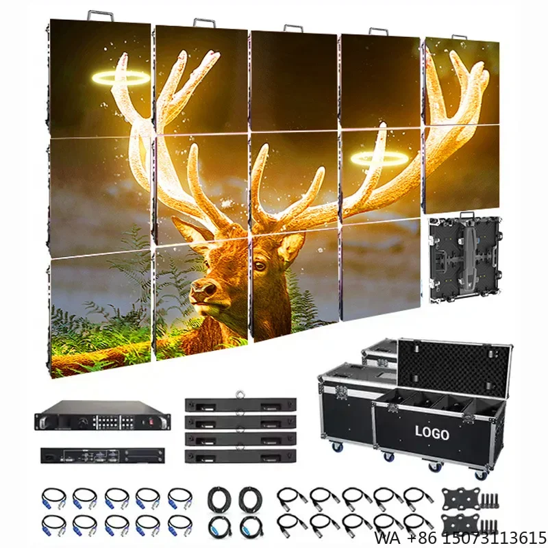 P2.604/P2.976/P3.91/P4.81 Outdoor LED Rental Video Wall Full Color Stage Display
P2.604/P2.976/P3.91/P4.81 Outdoor LED Rental Video Wall Full Color Stage Display