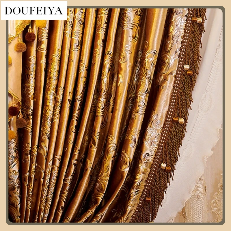 Luxury Velvet Curtain Blackout New French Curtains for Living Dining Room Bedroom Valances Embroidered Tulle Custom Luxury Tulle
Luxury Velvet Curtain Blackout New French Curtains for Living Dining Room Bedroom Valances Embroidered Tulle Custom Luxury Tulle