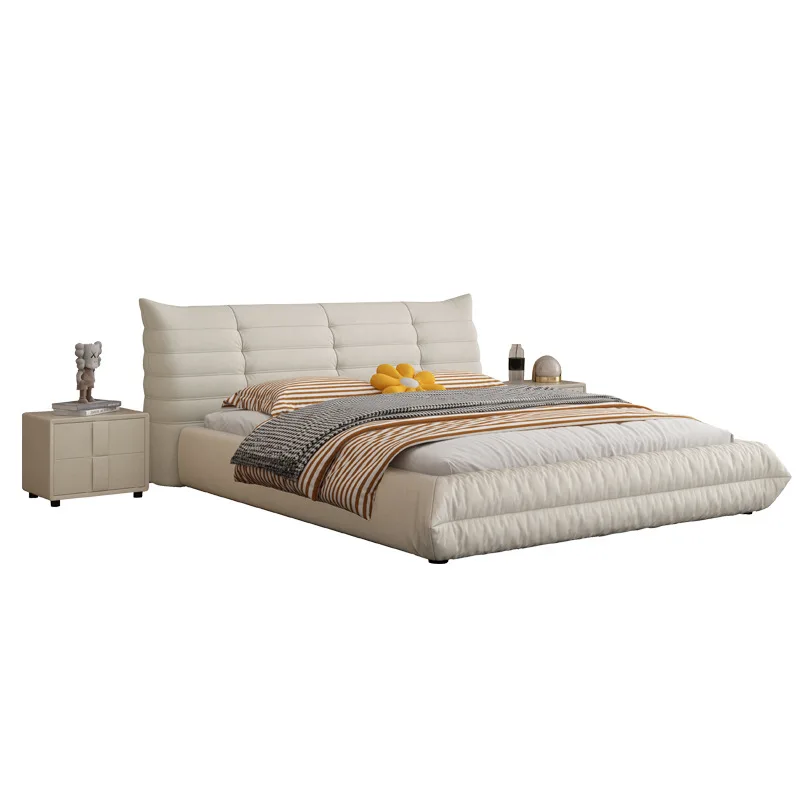 Caterpillar Technology Fabric Bed Simple Milk Fleece Master Bedroom Double Internet celebrity ins Cream Wind Solid Wood
Caterpillar Technology Fabric Bed Simple Milk Fleece Master Bedroom Double Internet celebrity ins Cream Wind Solid Wood