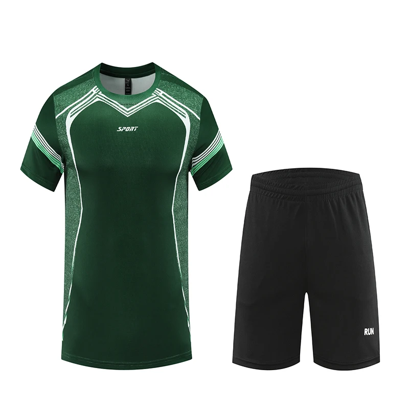 Sports Set Men's Summer Fitness Short Sleeved T-shirt Shorts Men's Running Loose Casual Sportswear Quick Drying Clothing Outdoor
Sports Set Men's Summer Fitness Short Sleeved T-shirt Shorts Men's Running Loose Casual Sportswear Quick Drying Clothing Outdoor