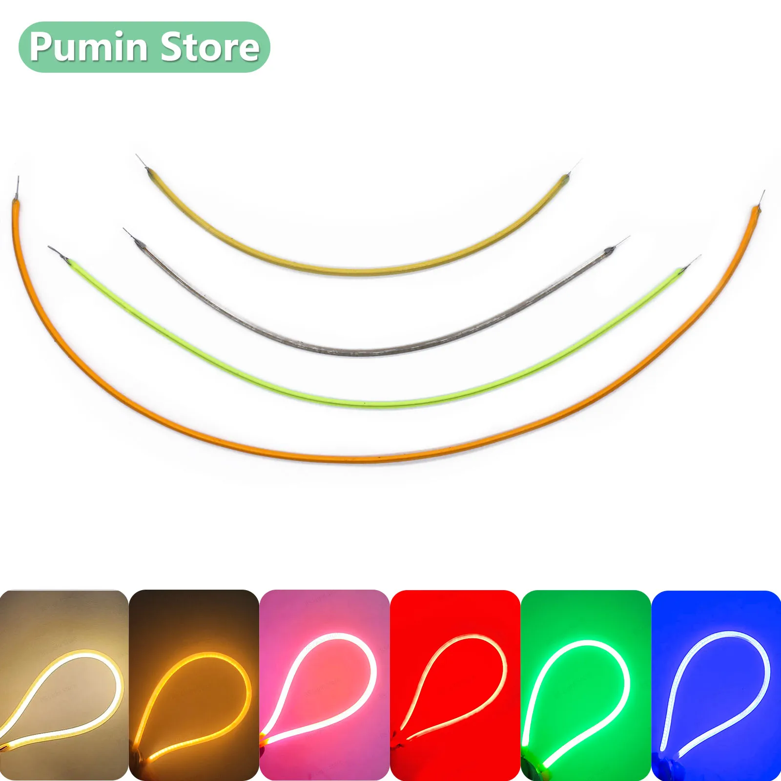 LED Filament DC3V Edison Bulb Filament 60mm 95mm 145mm 185mm Flexible Filament Diode Decorative Light Source Red Green Blue Warm
LED Filament DC3V Edison Bulb Filament 60mm 95mm 145mm 185mm Flexible Filament Diode Decorative Light Source Red Green Blue Warm