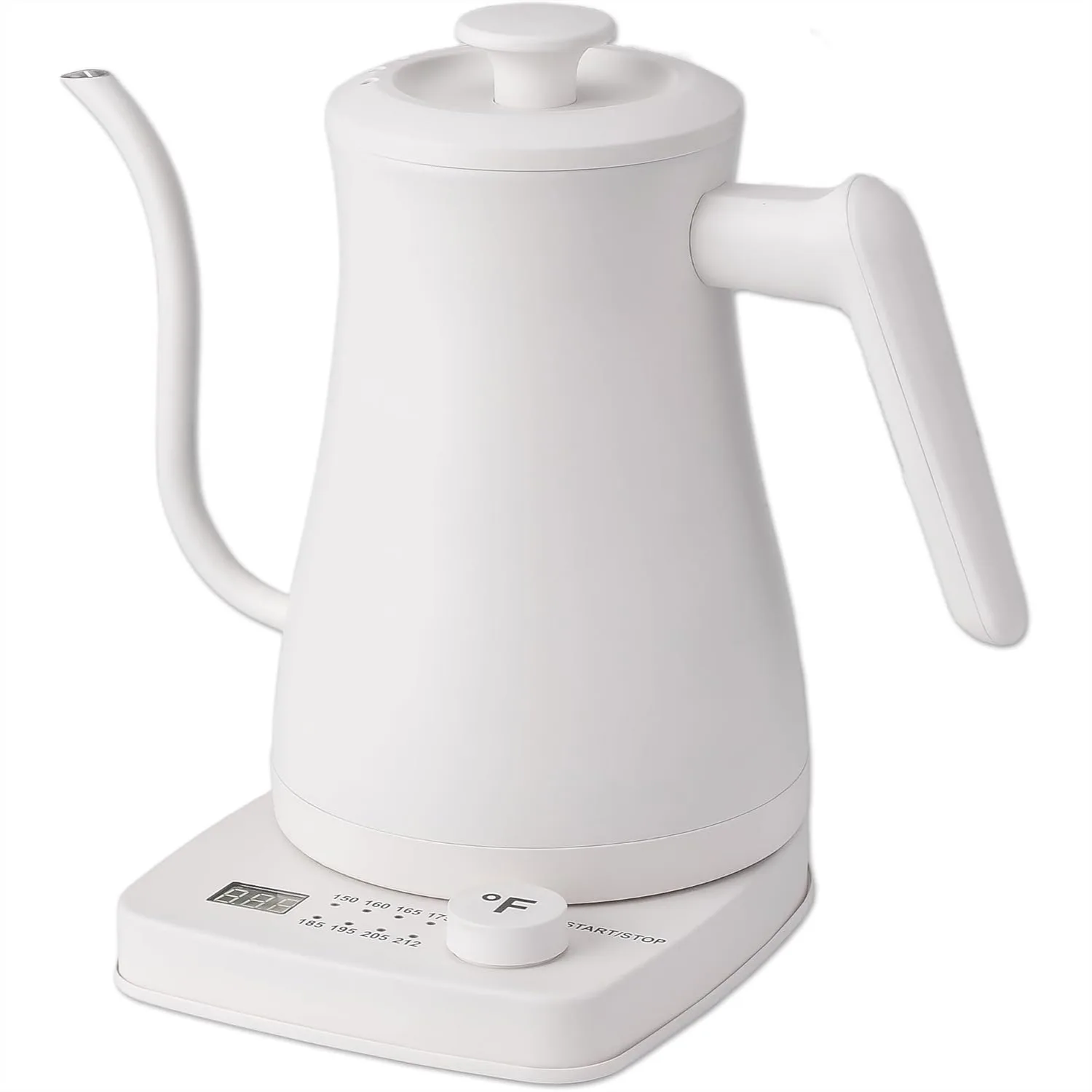 Gooseneck Electric Kettle 1.0L 1500W Stainless Steel Interior Rapid Boil Auto Shut-Off Temperature Control
Gooseneck Electric Kettle 1.0L 1500W Stainless Steel Interior Rapid Boil Auto Shut-Off Temperature Control
