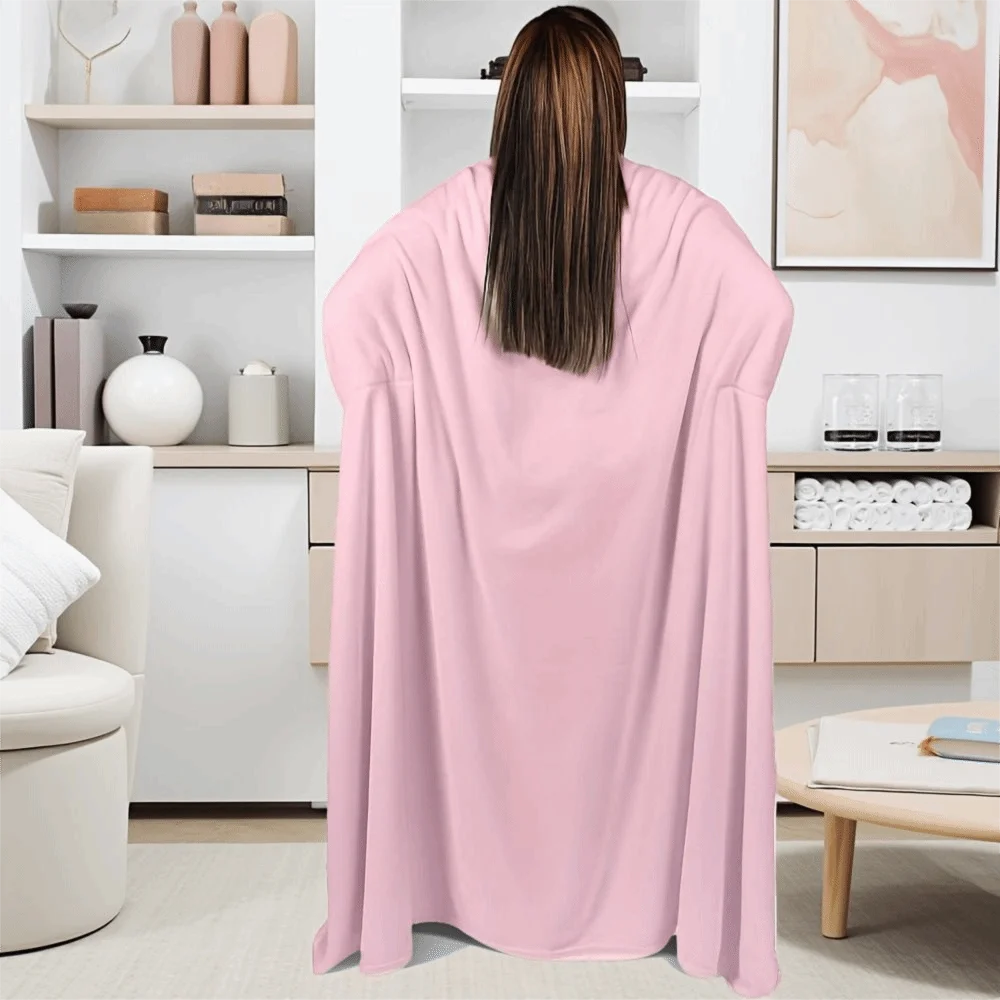 Cloak Flannel Winter Wearable Blanket Thickened Plush Office Nap Blanket Soft Washable Leisure Blanket Office
Cloak Flannel Winter Wearable Blanket Thickened Plush Office Nap Blanket Soft Washable Leisure Blanket Office