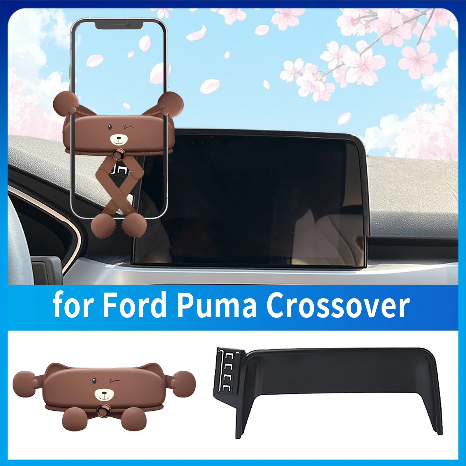 Car Mobile Phone Holder for Ford Puma ST 2019~2022 Titanium ST-Line X (8in) Bracket Navigation Stand Auto cartoon Cute style
Car Mobile Phone Holder for Ford Puma ST 2019~2022 Titanium ST-Line X (8in) Bracket Navigation Stand Auto cartoon Cute style