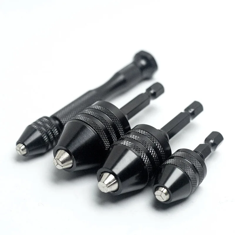 TINSOL Keyless Chuck Hex Shank Drill Change Adapter Electric Drill Bits Collet Converter Extension Screwdriver Fixture Tool HD
TINSOL Keyless Chuck Hex Shank Drill Change Adapter Electric Drill Bits Collet Converter Extension Screwdriver Fixture Tool HD