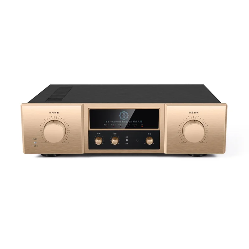 YU-02 MK-9200 Class A Fully Balanced HI-END Pre Amplifier With Tweeter And Woofer Adjustment RCA XLR Input Output Load 600 Ohm
YU-02 MK-9200 Class A Fully Balanced HI-END Pre Amplifier With Tweeter And Woofer Adjustment RCA XLR Input Output Load 600 Ohm